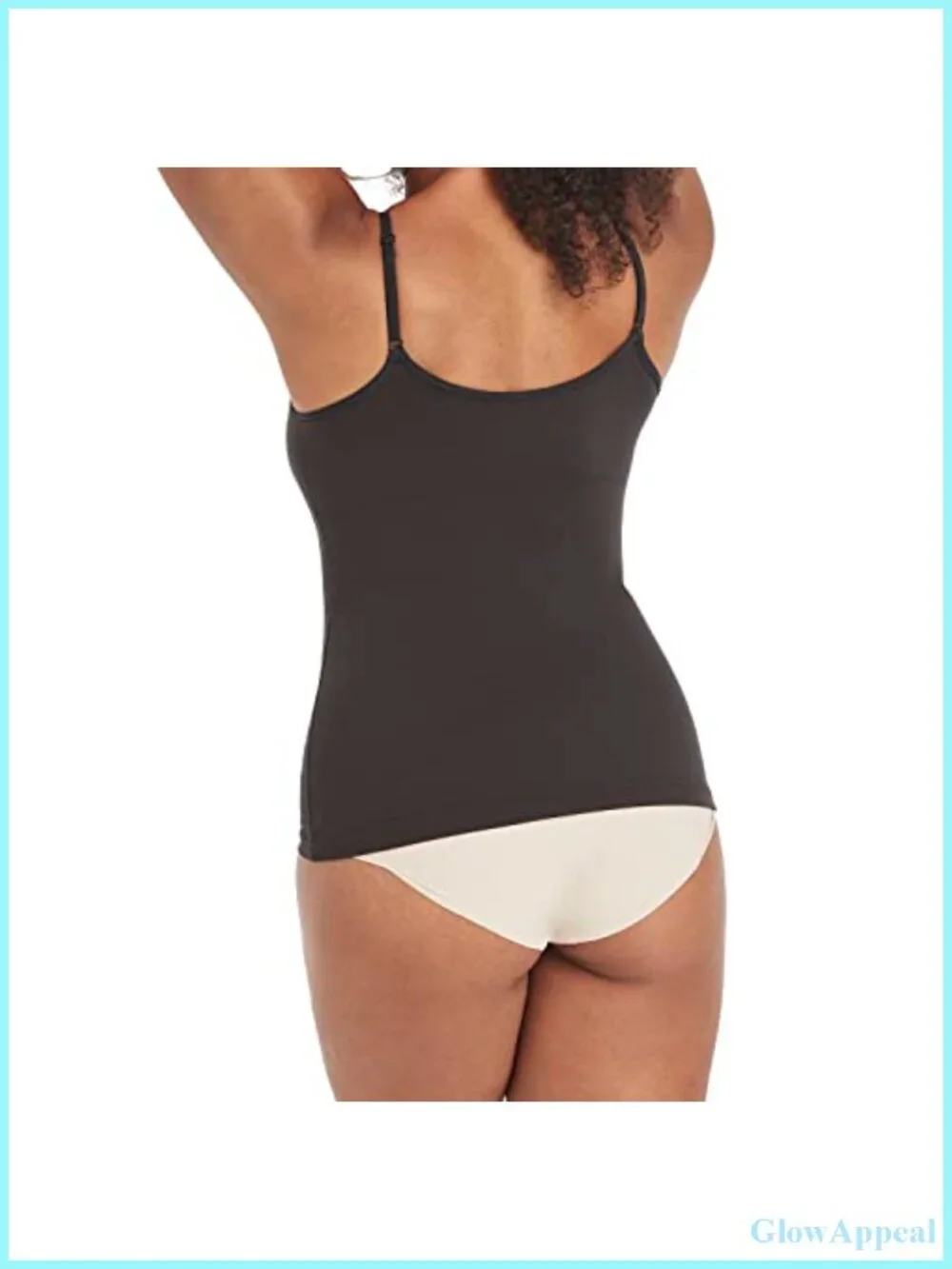 Firm Control Tummy Shapewear Cami Tank Top with Adjustable Straps